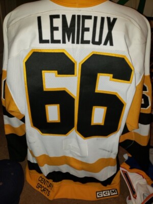 penguins game worn